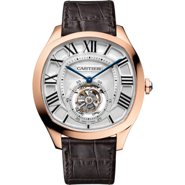 1041672.jpg Cartier Drive de Cartier 47mm White Galvanized Guilloche Dial WHNM0003