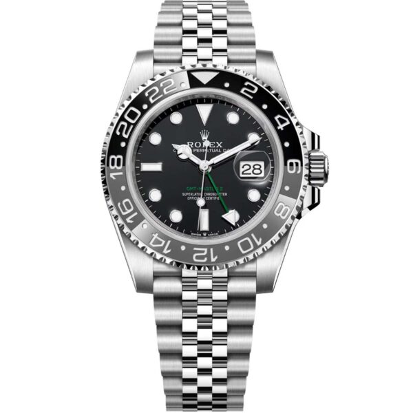 126710GRNRWayne.jpg Rolex GMT-Master II "Bruce Wayne" 126710GRNR