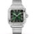 17311436_1_1.jpg Cartier Santos 40mm Large Model WSSA0062 Green Dial