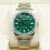 DSC05081.jpg Rolex Oyster Perpetual Green Dial Domed Bezel 41mm 124300