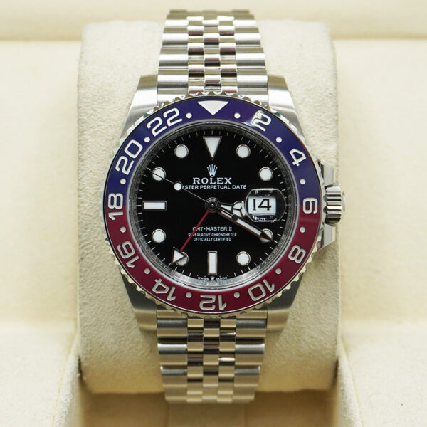 DSC05428.jpg Rolex GMT-Master II "Pepsi" 40mm 126710BLRO Black Dial
