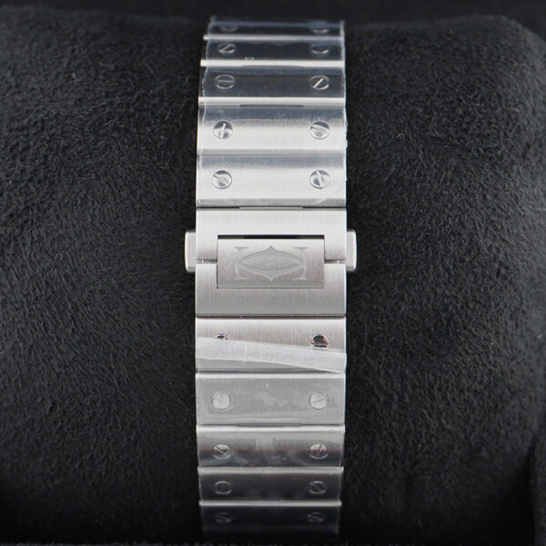 DSC07846.jpg Cartier Santos 40mm Large Model WSSA0062 Green Dial