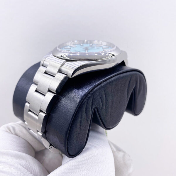 IMG_3255.jpg Rolex Oyster Perpetual "Tiffany" 41mm 124300 Blue Dial