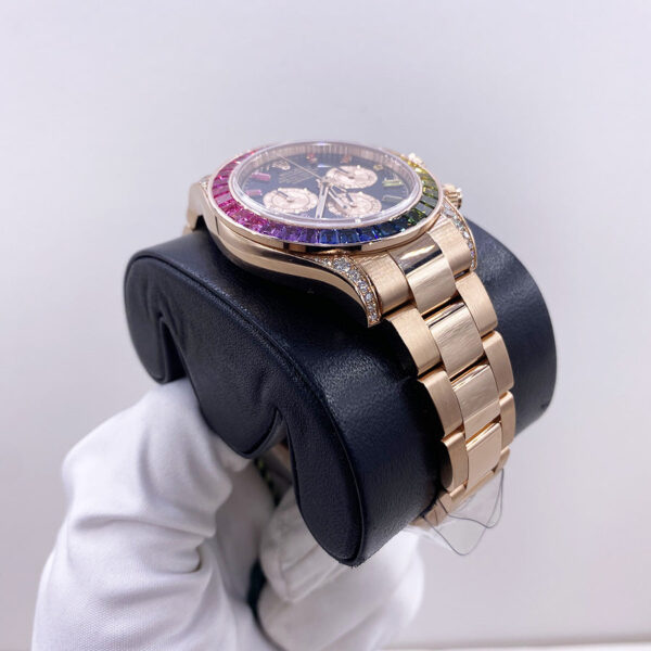 IMG_4013.jpg Rolex "Rainbow" Daytona 40mm 116595RBOW Black Gem Stone Dial