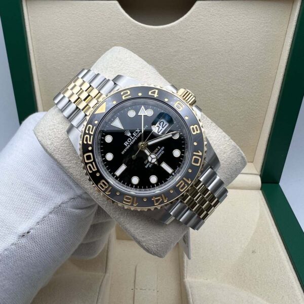 IMG_5071.jpg Rolex GMT-Master II 40mm 126713GRNR Black Dial
