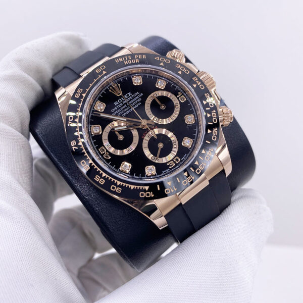 IMG_9301.jpg Rolex Daytona 40mm Oyster Flex 116515LN Black Diamond Dial
