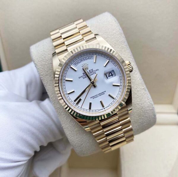 IMG_9906.jpg Rolex Day-Date 36mm Presidential 128238 Fluted Bezel White Dial
