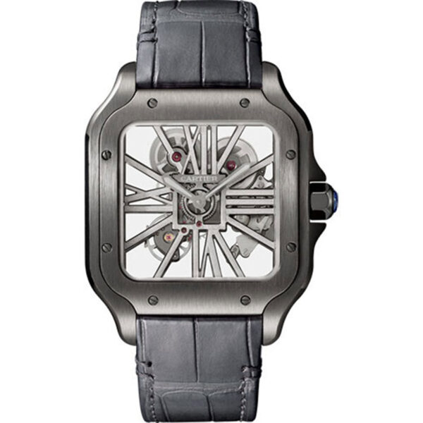WHSA0009.jpg Cartier Santos de Cartier 40mm Openworked Dial WHSA0009
