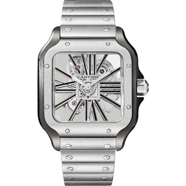 WHSA0027.jpg Cartier Santos de Cartier 40mm Openworked Dial WHSA0027
