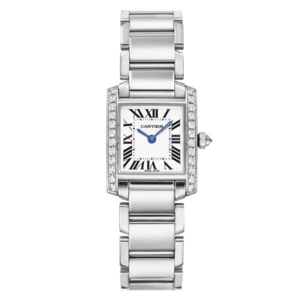cartier-tank-francaise-25mm-we1002s3-silver-dial-first-class-timepieces.jpg Cartier Tank Francaise 25mm WE1002S3 Silver Dial