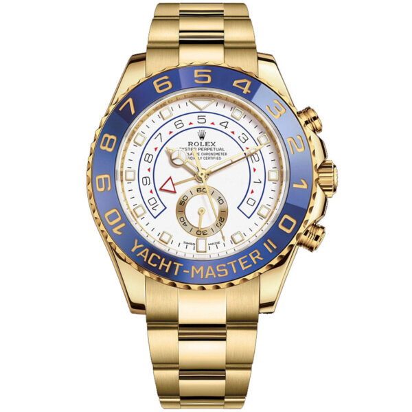 m116688-0002-_1.jpg Rolex Yacht-Master II 44mm Yellow Gold 116688 White Dial