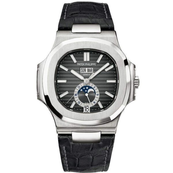 patek-philippe-nautilus-annual-calendar-moon-phase-40mm-5726a-black-dial-first-class-timepieces.jpg Patek Philippe Nautilus Annual Calendar Moon Phase 40mm 5726A Black Dial