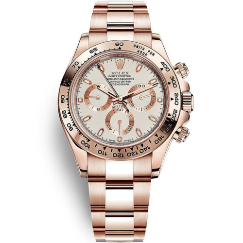 Rolex Daytona 40mm Rose Gold 116505 Ivory Dial