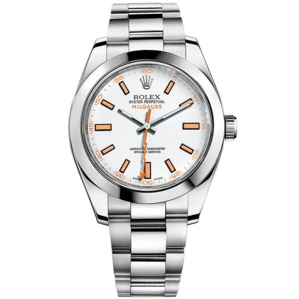 rolex-milgauss-116400-40mm-white-dial-first-class-timepieces.jpg Rolex Milgauss 116400 40mm White Dial